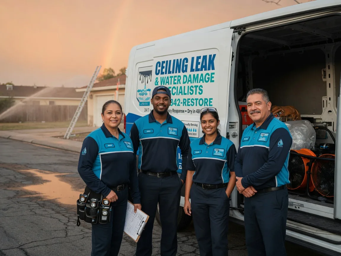 Ceiling Leak Cleanup company in Columbus, WI